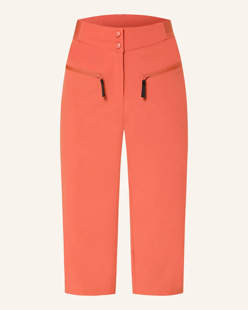 me°ru' 3/4-Trekkinghose Maidenhead braun Orange