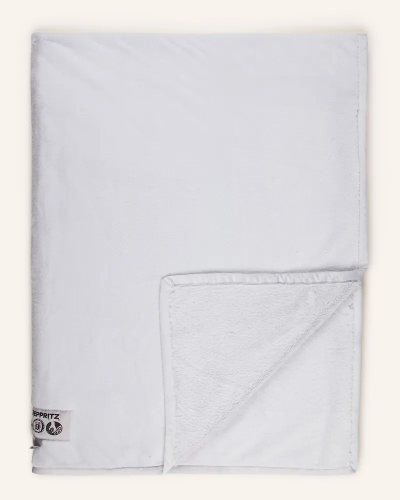 Zoeppritz Kunstfell-Plaid The Blanket grau Rot