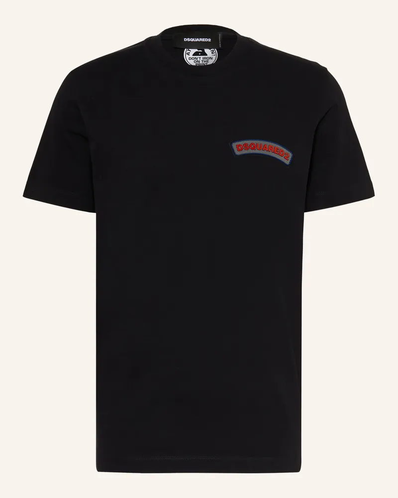 Dsquared2 T-Shirt schwarz Schwarz
