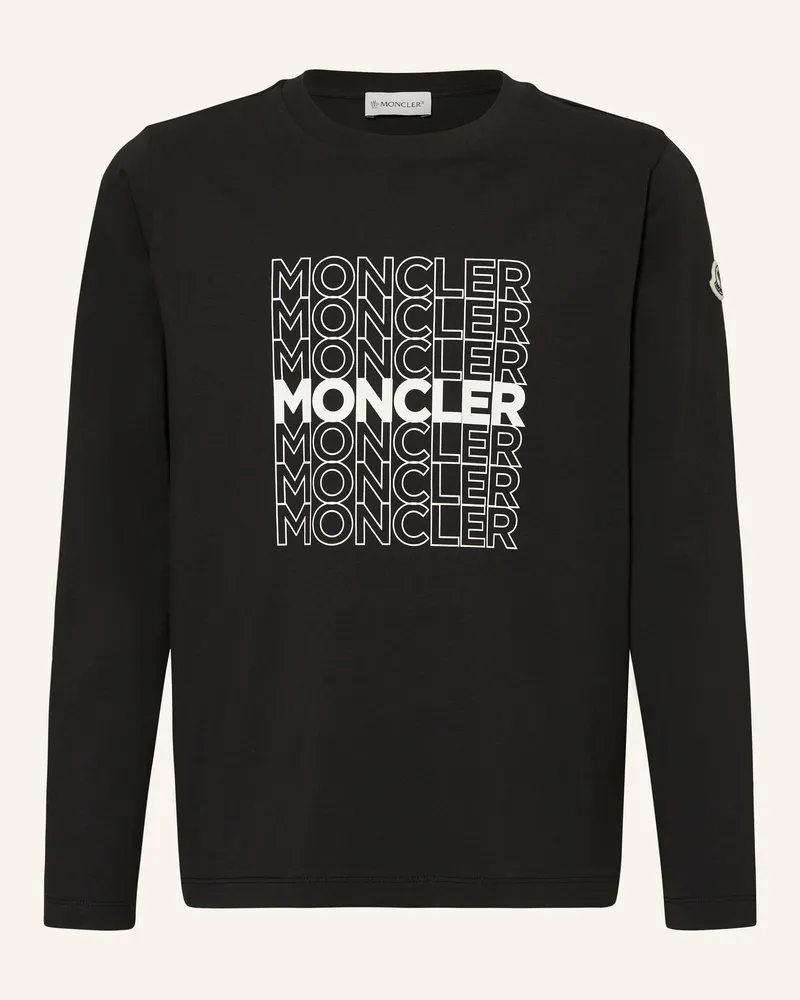 Moncler Longsleeve schwarz Schwarz