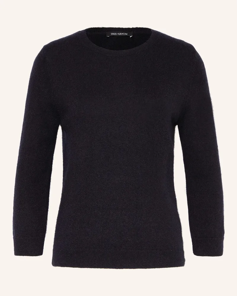 Iris von Arnim Cashmere-Pullover RAHEL SUMMER Dunkelblau