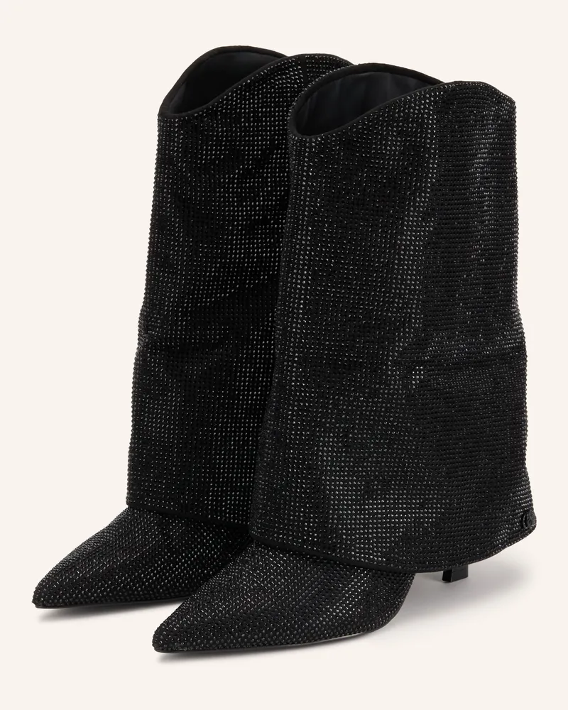 Kurt Geiger Stiefeletten Annabel Mit Schmucksteinen schwarz Schwarz