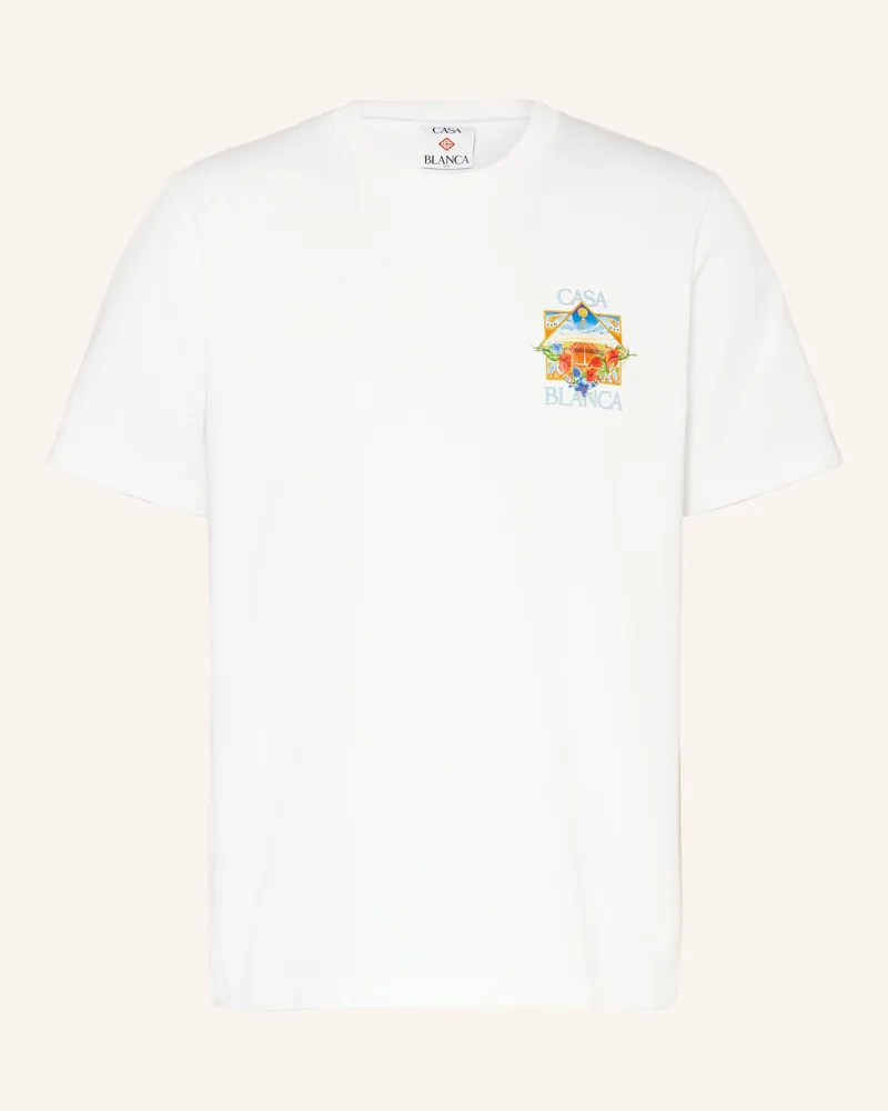 Casablanca Paris T-Shirt weiss Weiss