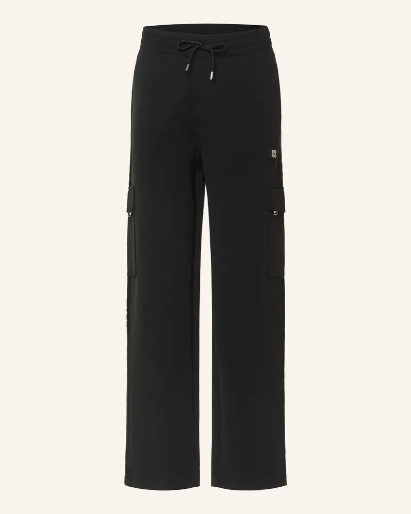 HUGO BOSS Sweatpants Derypant schwarz Schwarz