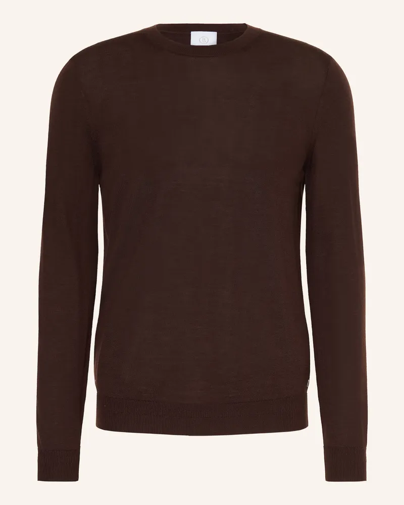 Bogner Pullover Ole Mit Cashmere braun Dunkelbraun
