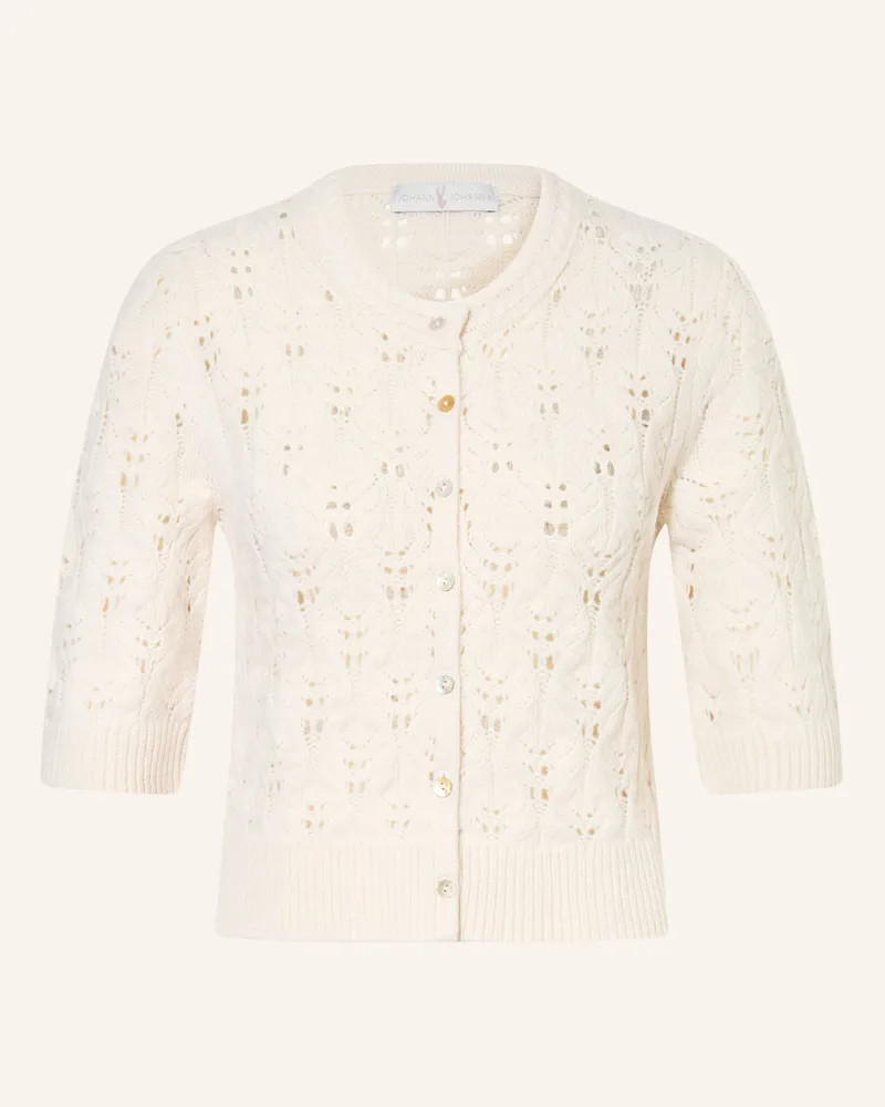 Johann & Johanna Strickjacke weiss Ecru