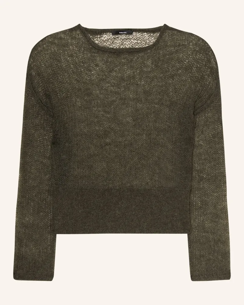 someday. Pullover Tivora Mit Mohair gruen Oliv