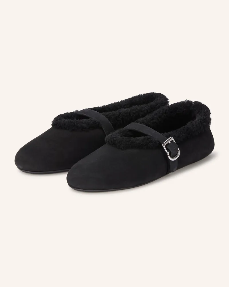 Alaïa Mary-Jane-Ballerinas La Ballerine schwarz Schwarz