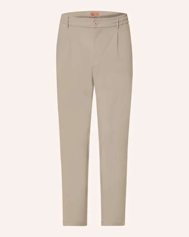 CRUNA Chino Mitte Tapered Fit beige Camel
