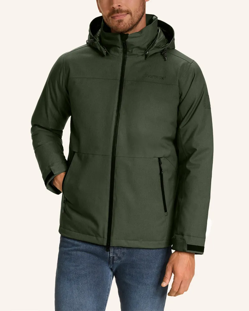 Nordisk Daunenjacke MARTON Dunkelgrün