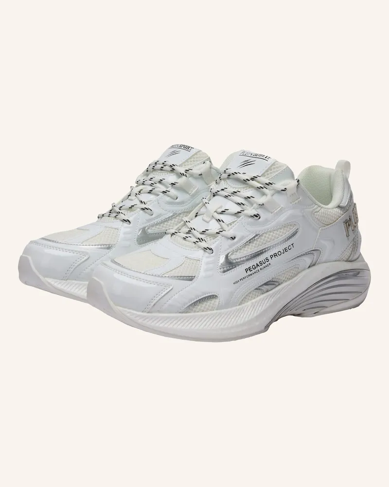 Philipp Plein PLEIN SPORT Lo-Top Turnschuhe Weiss