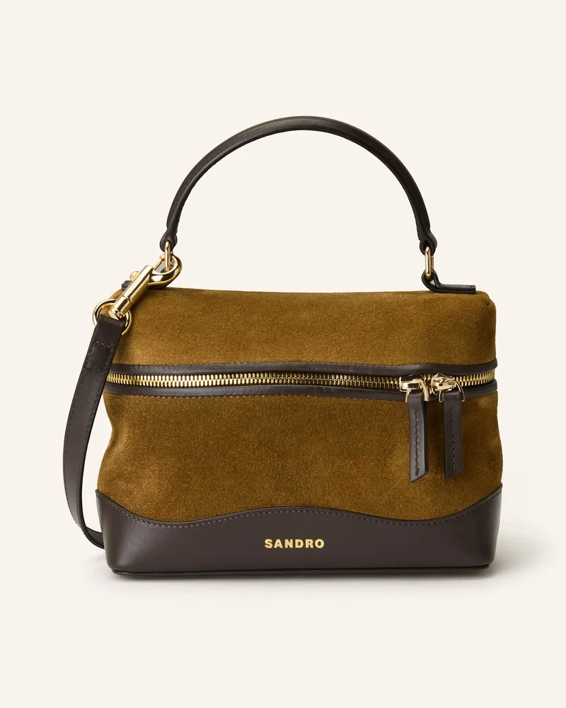 Sandro Handtasche braun Camel