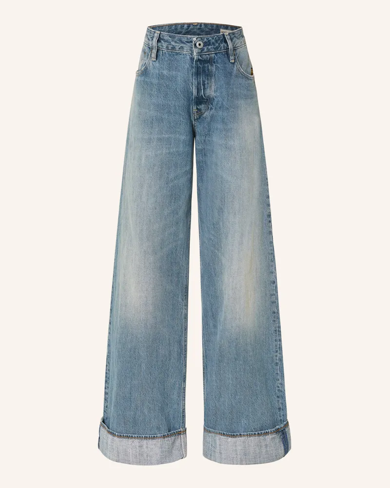 G-STAR RAW Wide Leg Jeans Roxx blau H928