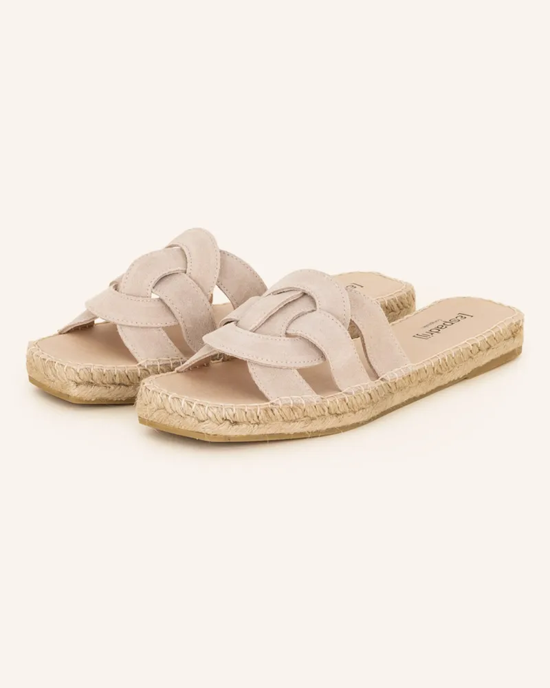 Espadrij Pantoletten Tours beige Beige