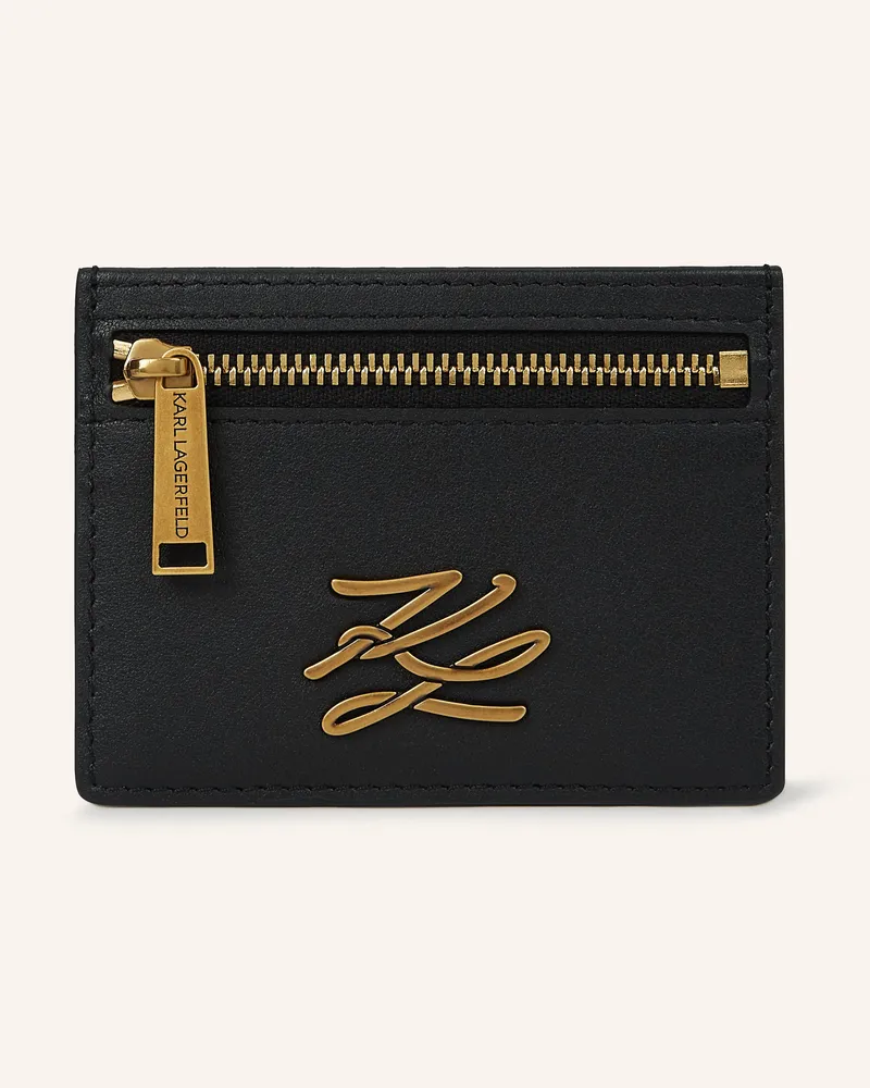 Karl Lagerfeld Kartenetui Schwarz