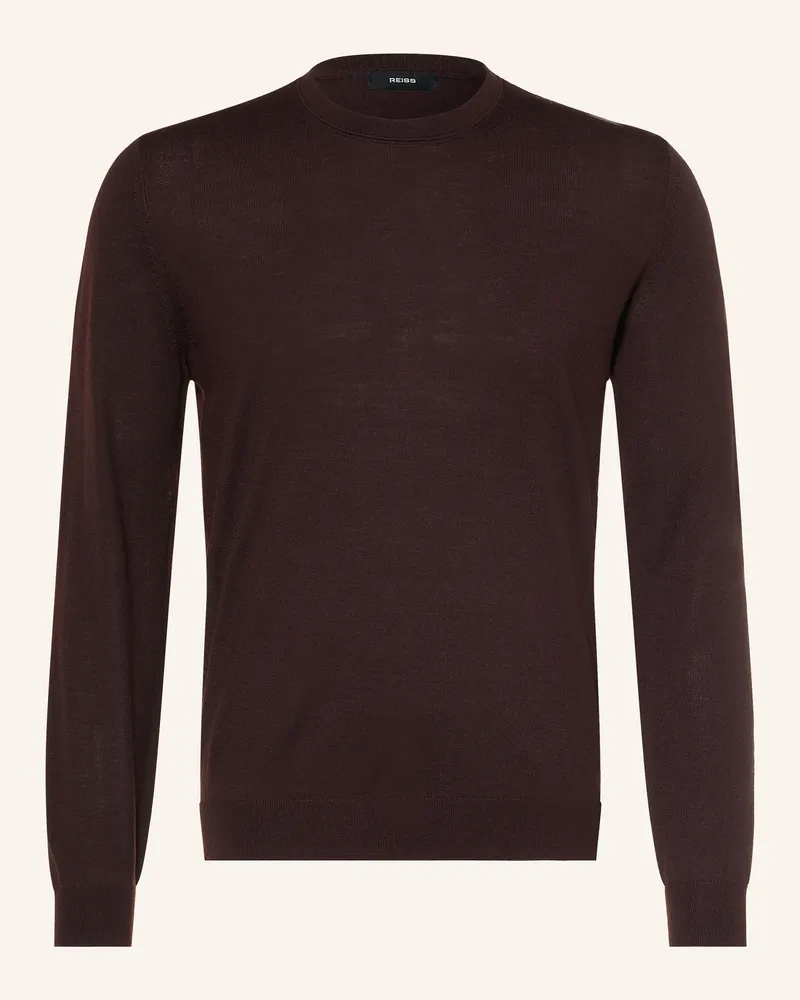 Reiss Pullover Wessex rot Dunkelrot