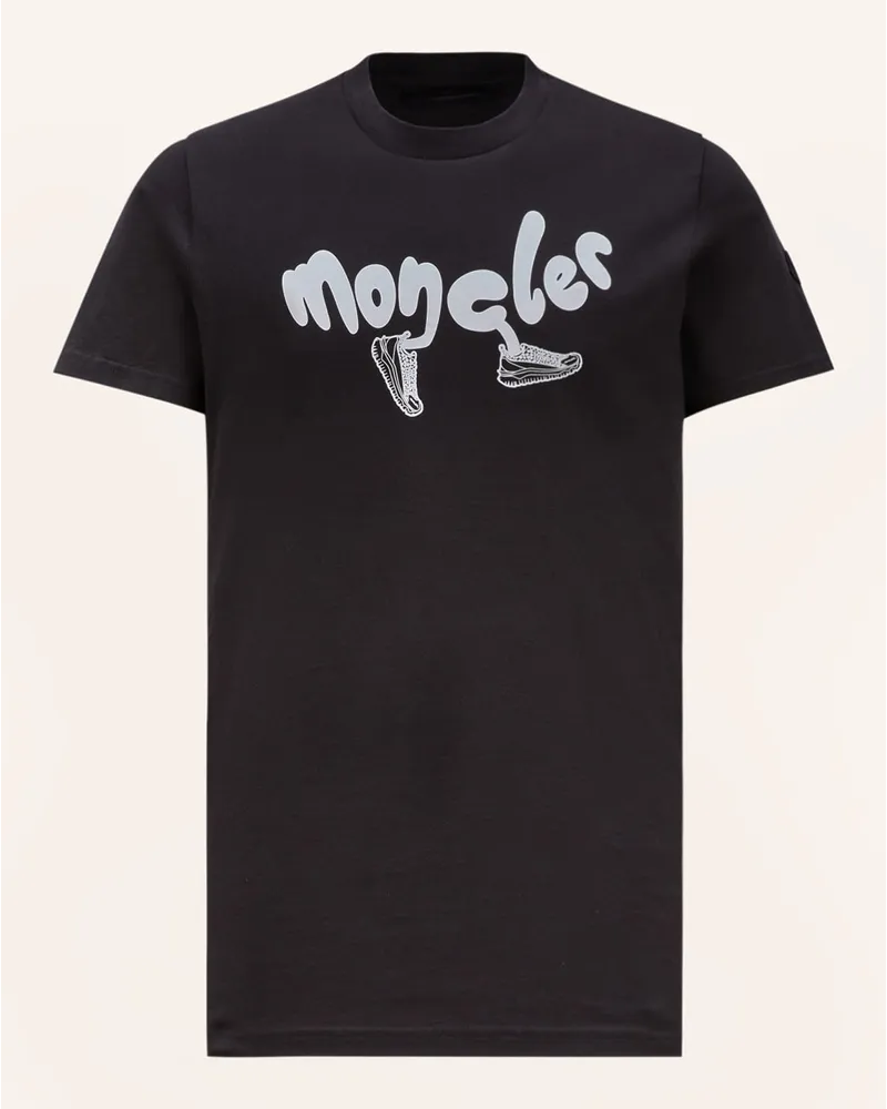 Moncler T-Shirt Schwarz