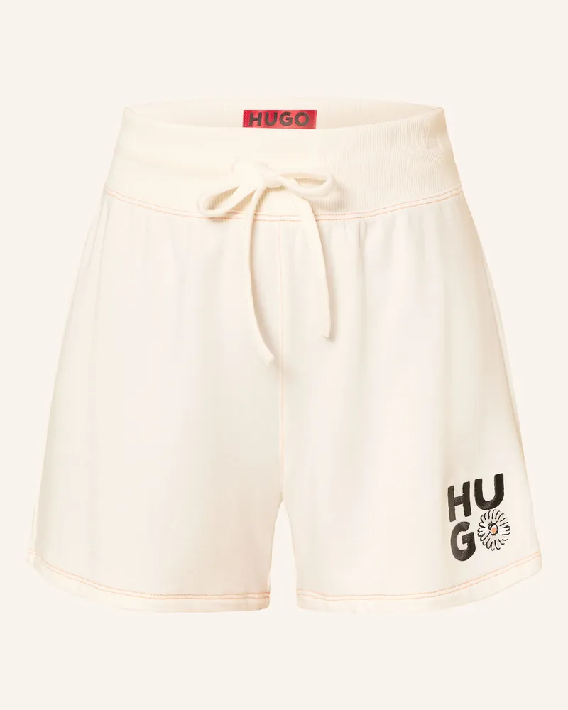 HUGO BOSS Lounge-Shorts DAIZY Ecru