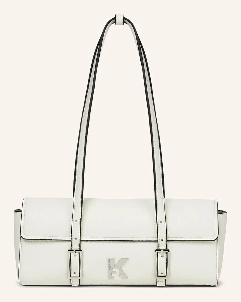 Karl Lagerfeld Schultertasche weiss Weiss