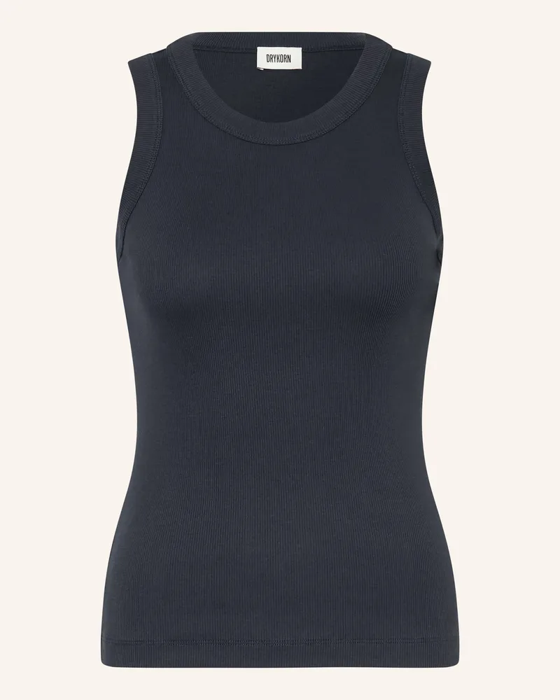 Drykorn Top Olina blau Dunkelblau