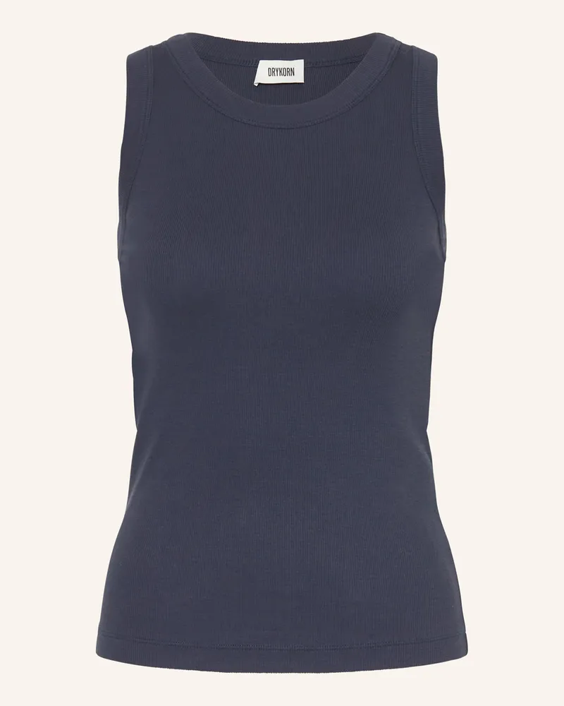Drykorn Top Olina blau Dunkelblau