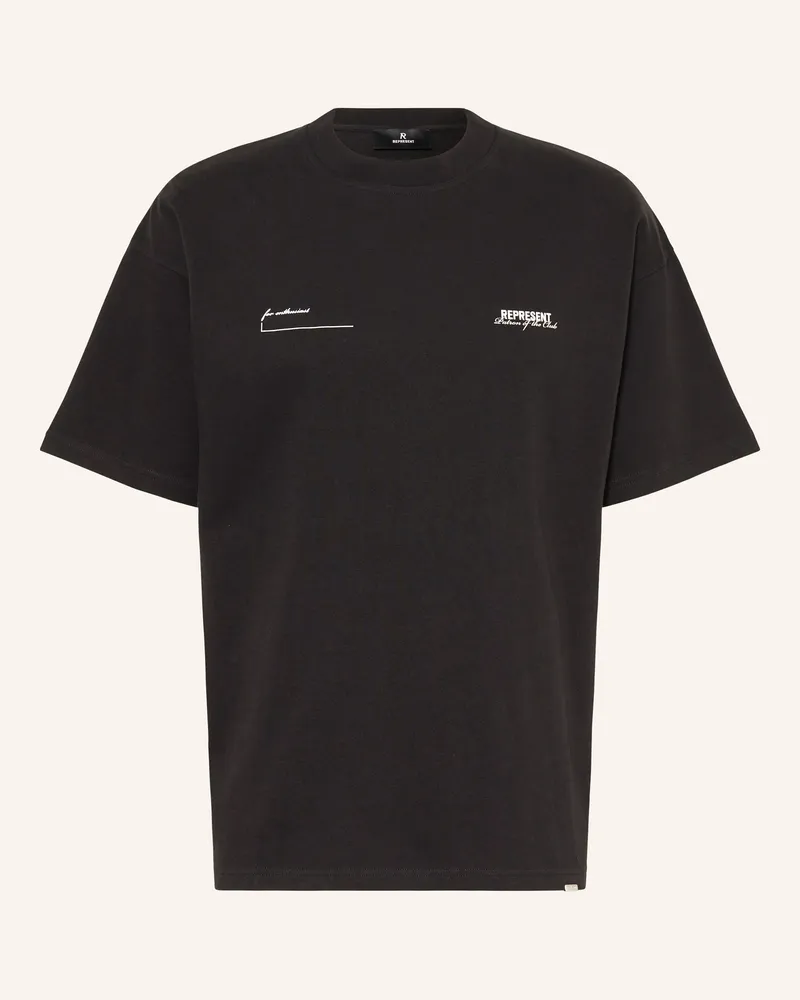 REPRESENT T-Shirt PATRON OF THE CLUB Schwarz