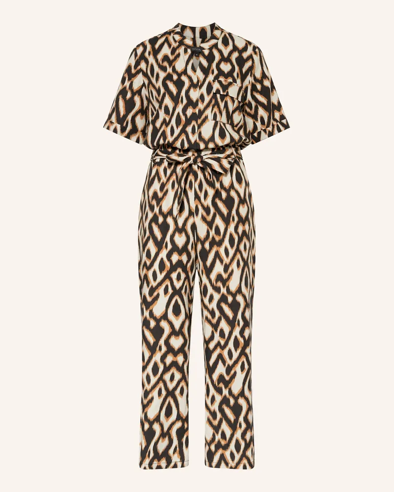 COMMA Jumpsuit Braun