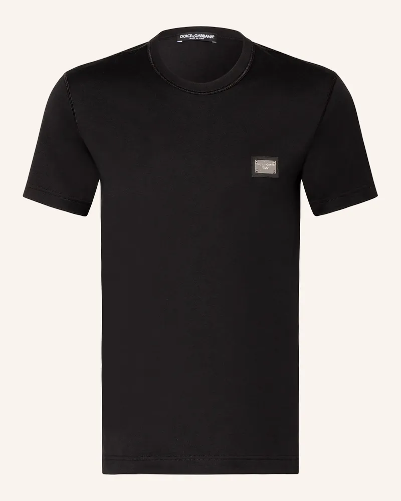 Dolce & Gabbana T-Shirt schwarz Schwarz