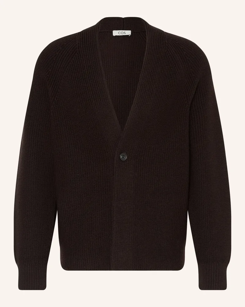 COS Strickjacke ASHER Dunkelbraun