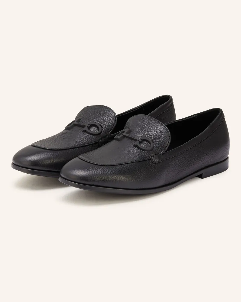 Ferragamo Loafer Soldy schwarz Schwarz