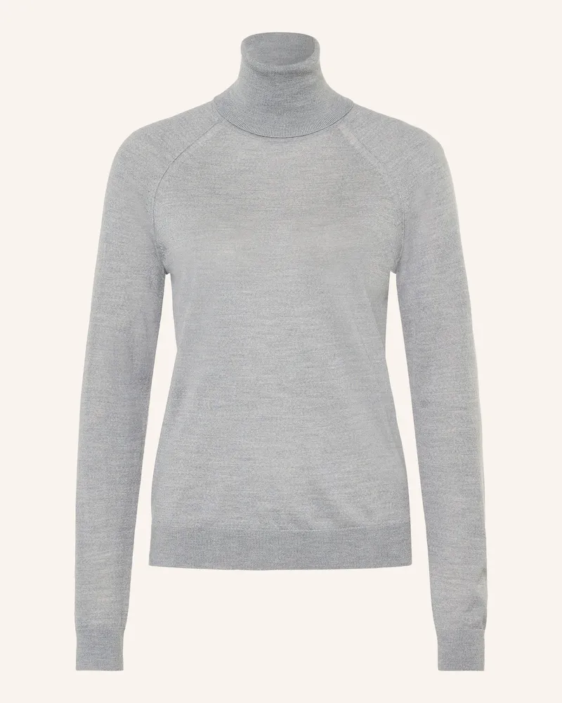 HUGO BOSS Rollkragenpullover Frizani grau Grau