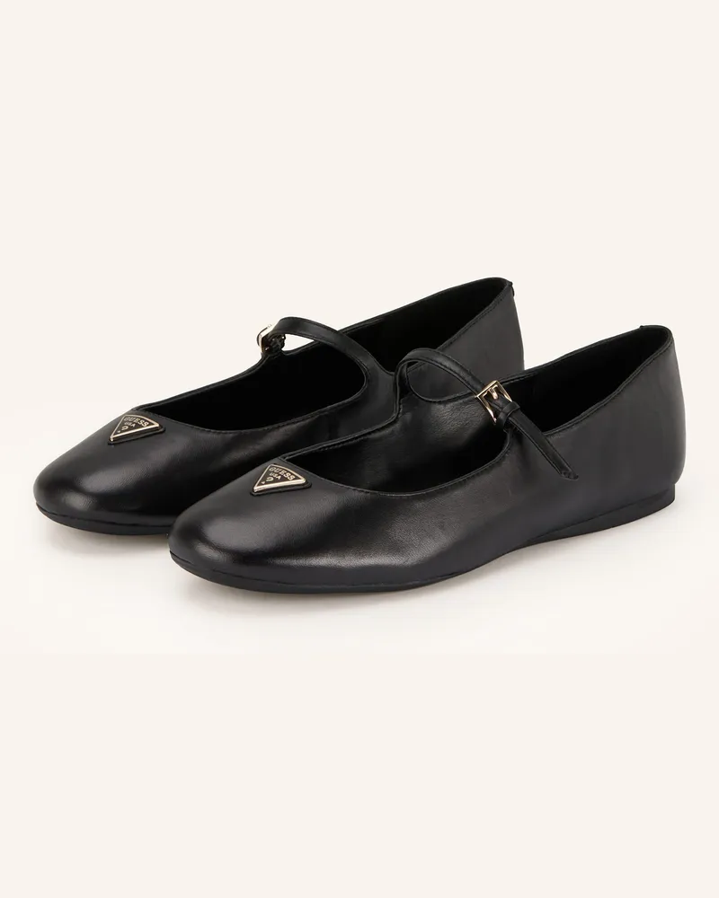 Guess Mary-Jane-Ballerinas KALIDA Schwarz