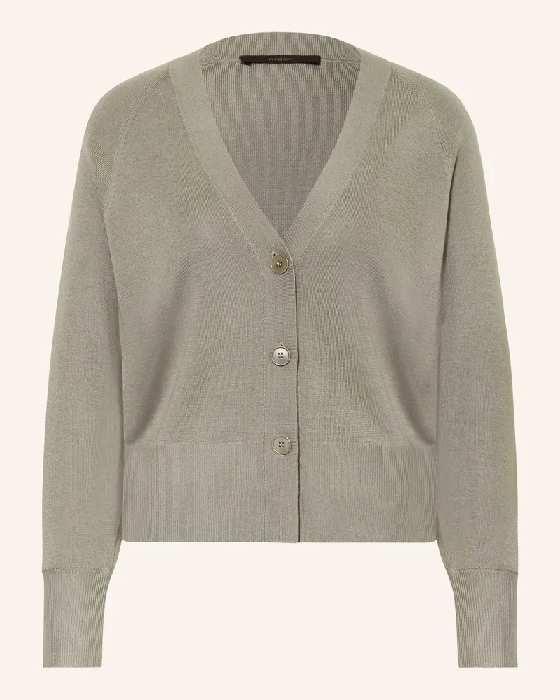 windsor. Strickjacke beige Khaki