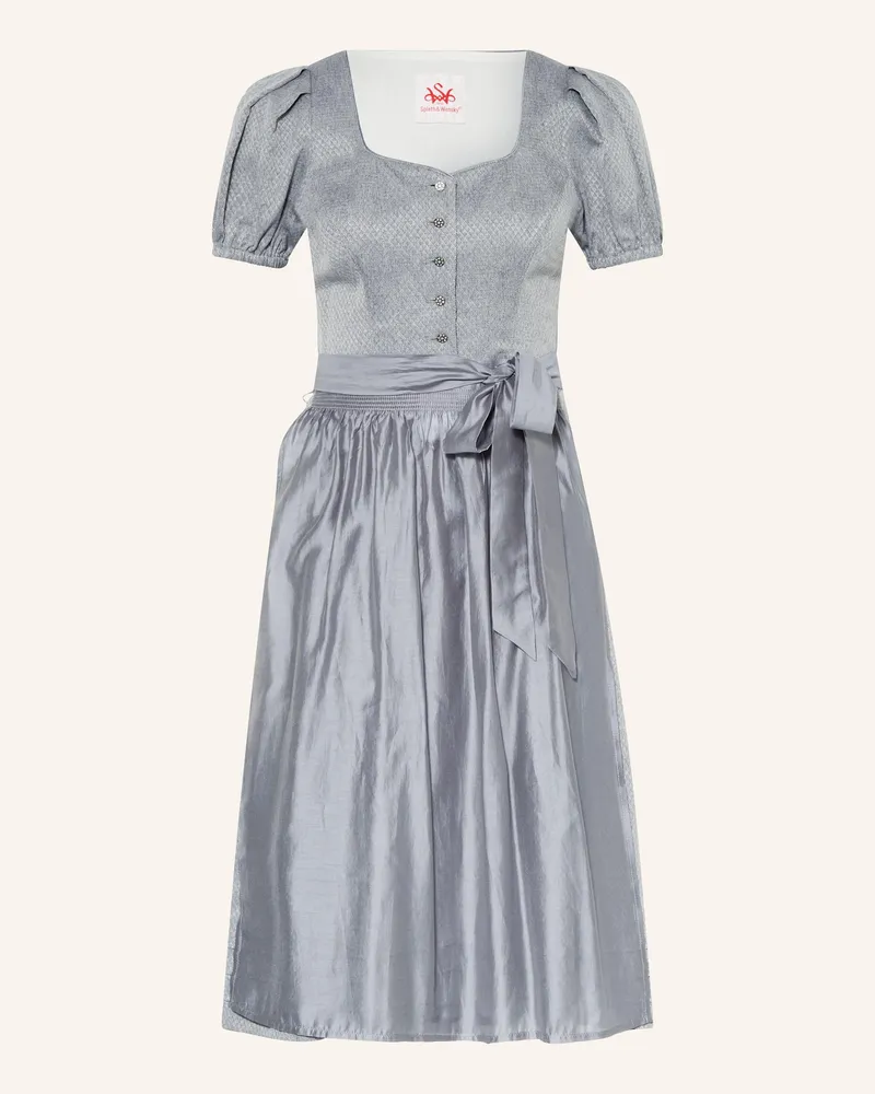Spieth & Wensky Dirndl Ferrara blau Grau
