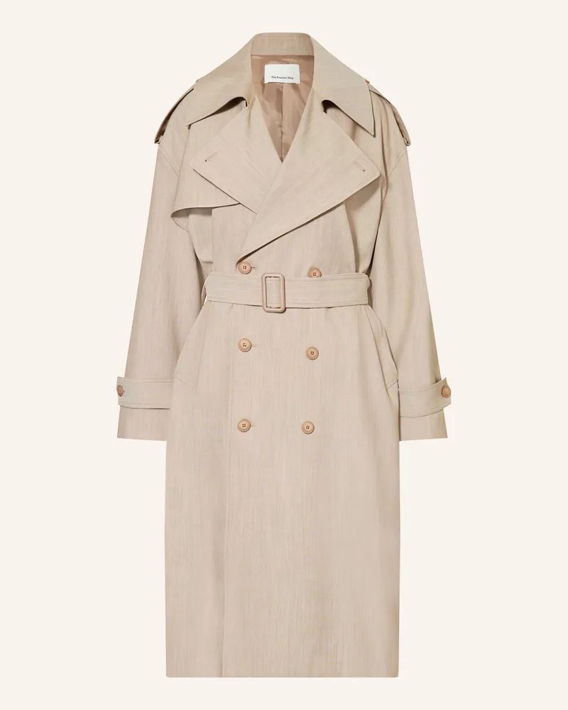 FRANKIE Shop Oversized-Trenchcoat Dursley beige Beige