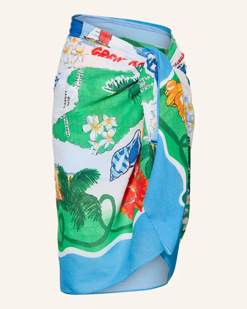 Seafolly Australia Pareo VIVA VACATION Hellblau