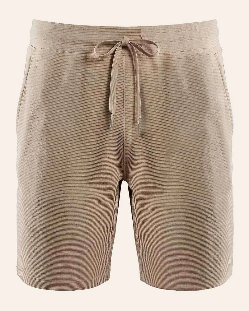 HUGO BOSS Loungewear Unterteil OTTOMAN_SHORTS Beige