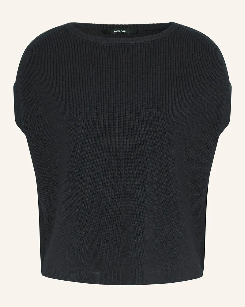 someday. Strickshirt TANEE Dunkelblau