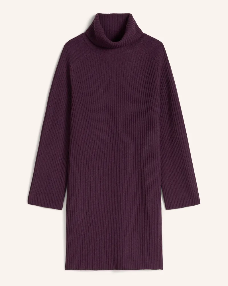 Marc O'Polo Rollkragenkleid lila Lila