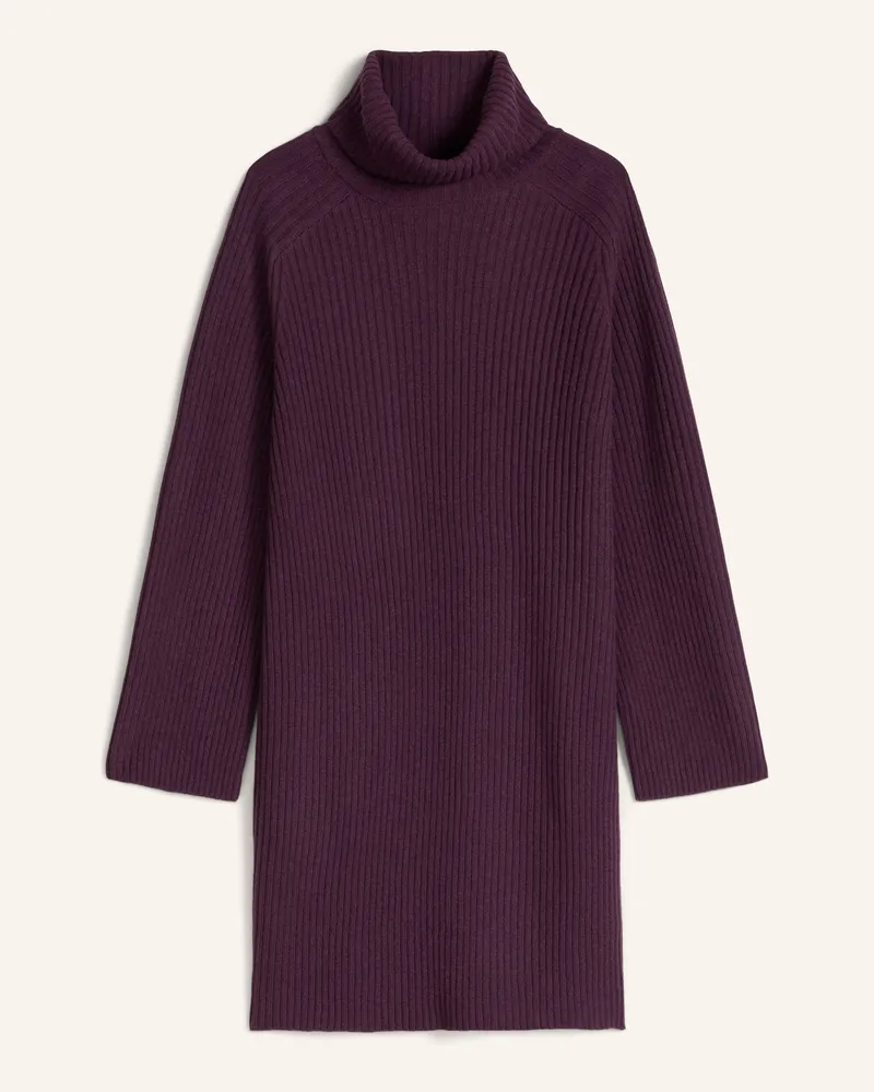 Marc O'Polo Rollkragenkleid lila Lila