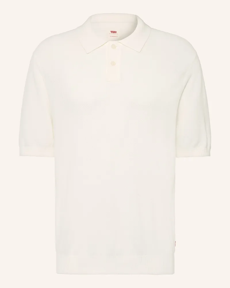 Levi's Levi Strick-Poloshirt weiss Ecru