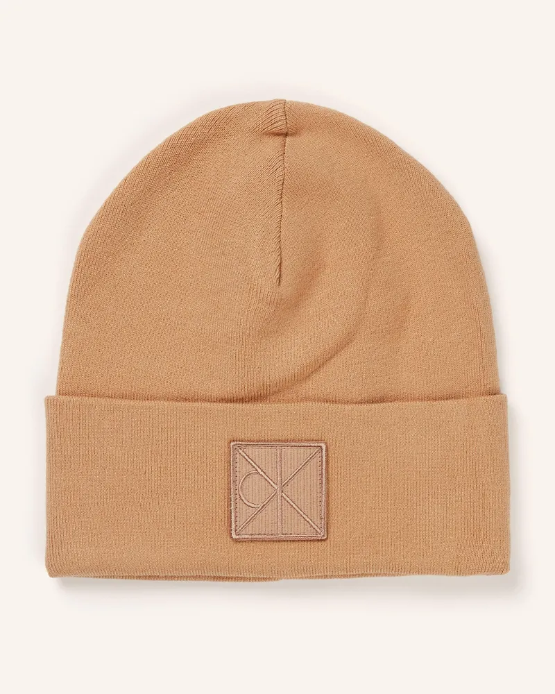 Calvin Klein Mütze Camel