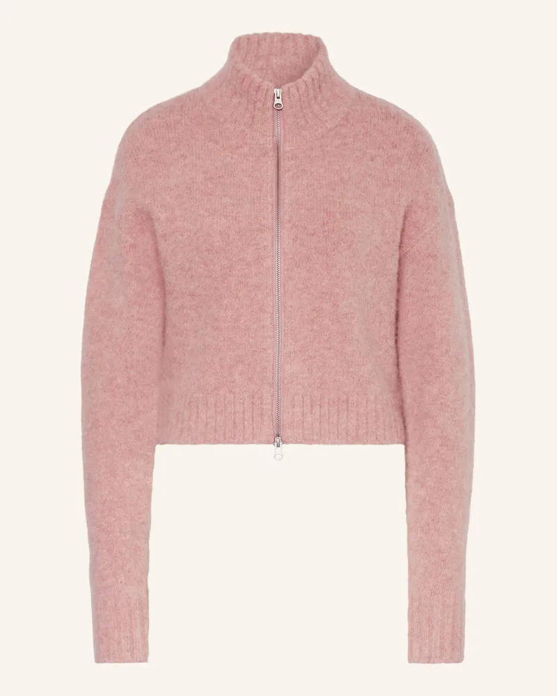 Samsøe & Samsøe Strickjacke SAJEANNE mit Alpaka Rosa