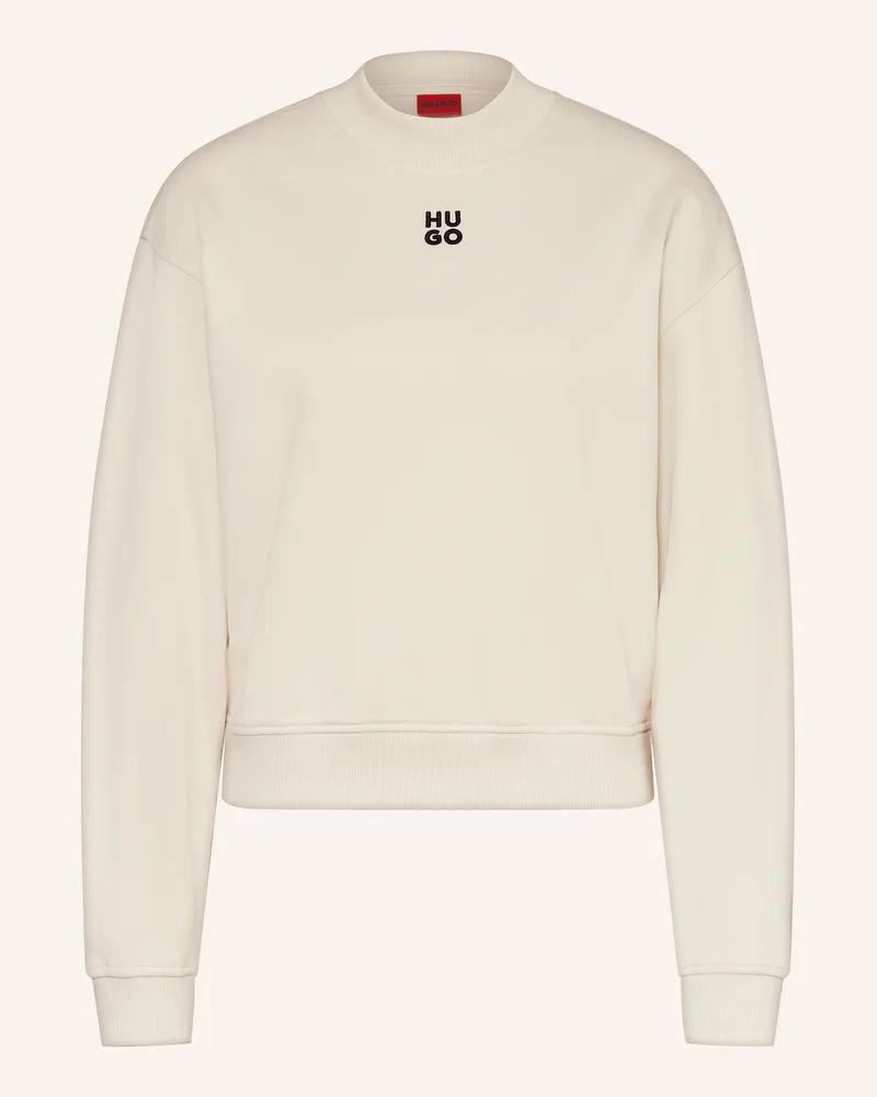 HUGO BOSS Sweatshirt DAXANDRIA Creme