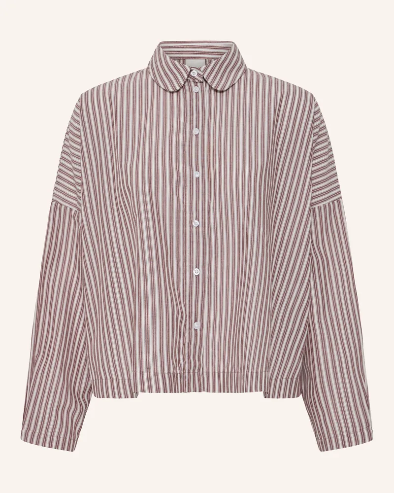 ICHI Hemdbluse Ihgiley rot Dunkelrot