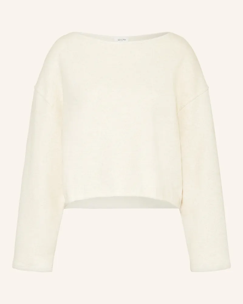 American Vintage Sweatshirt Itonay weiss Ecru