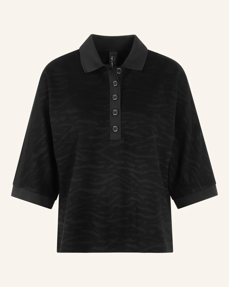Marc Cain Poloshirt schwarz Schwarz