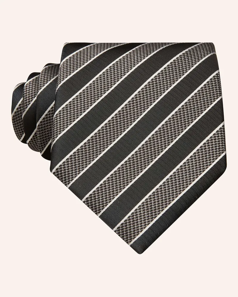 HUGO BOSS Krawatte H-TIE Dunkelgrau