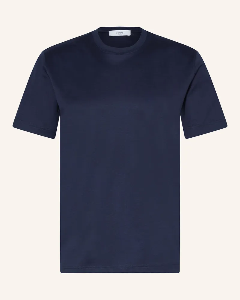 Eton T-Shirt blau Dunkelblau