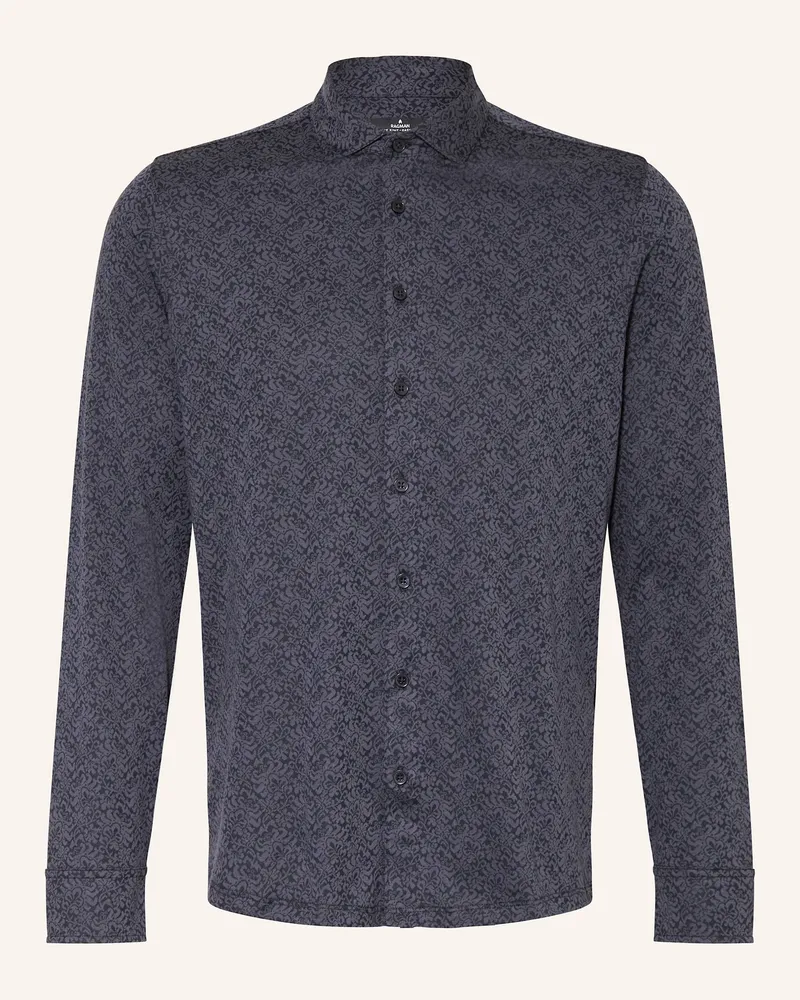 Ragman Jerseyhemd Modern Fit Dunkelblau